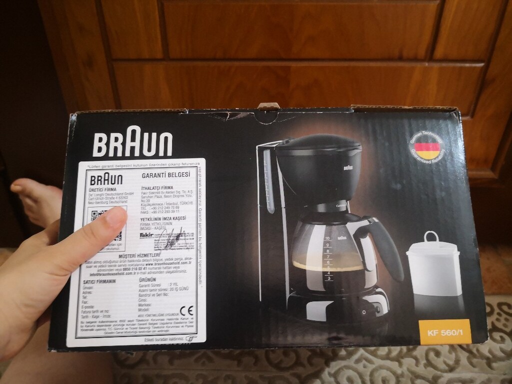 filtre kahve makinesi braun - 7