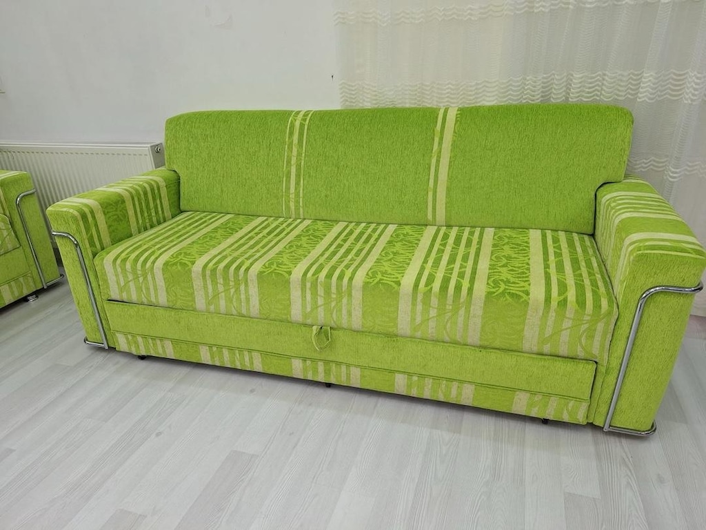 3+2+1+1KOLTUK TAKIMI, 6 KİŞİLİK YEMEK MASASI, FON PERDE SET UYGUNDAN … - 6
