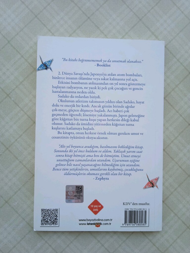 Sadako Eleanor Coerr Kitap - 2