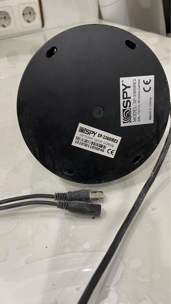 SPY MARKA DOME KAMERA KULLANILABİLİNİR DURUMDADIR - 2