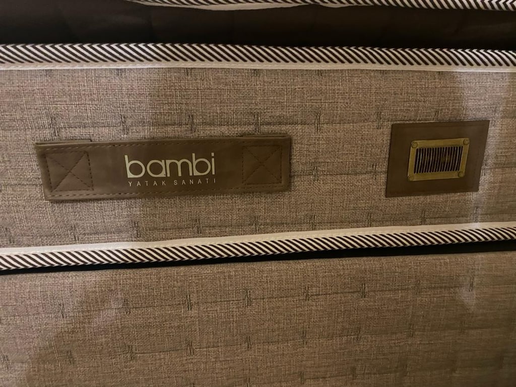 Bambi 1,5 Kişilik Baza + Yatak + Başlık Komple Set - 8