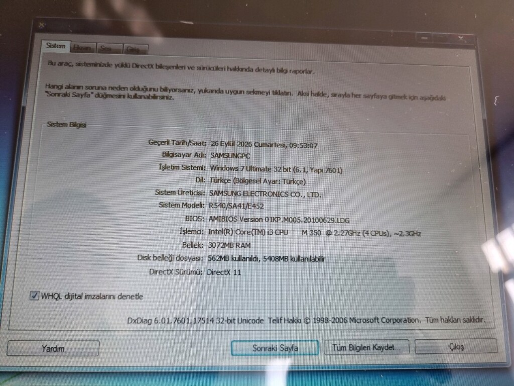 Samsung İ3 laptop - 6