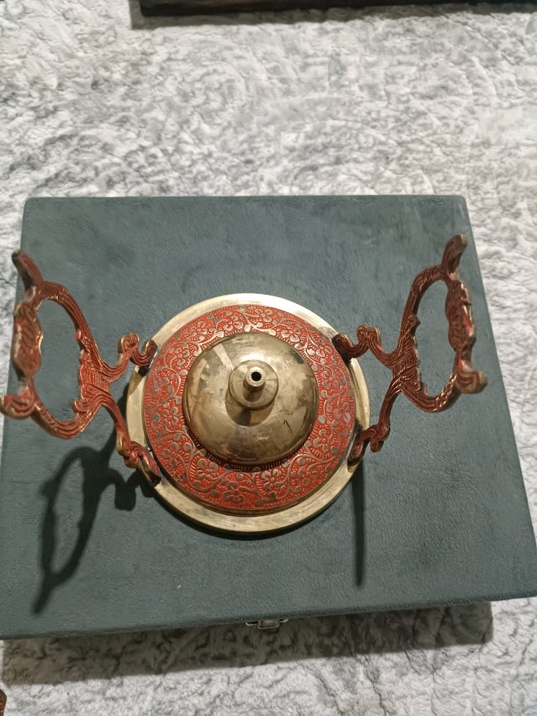 Pirinç mine kalem işçiliği semaver(çaydanlık) - 8