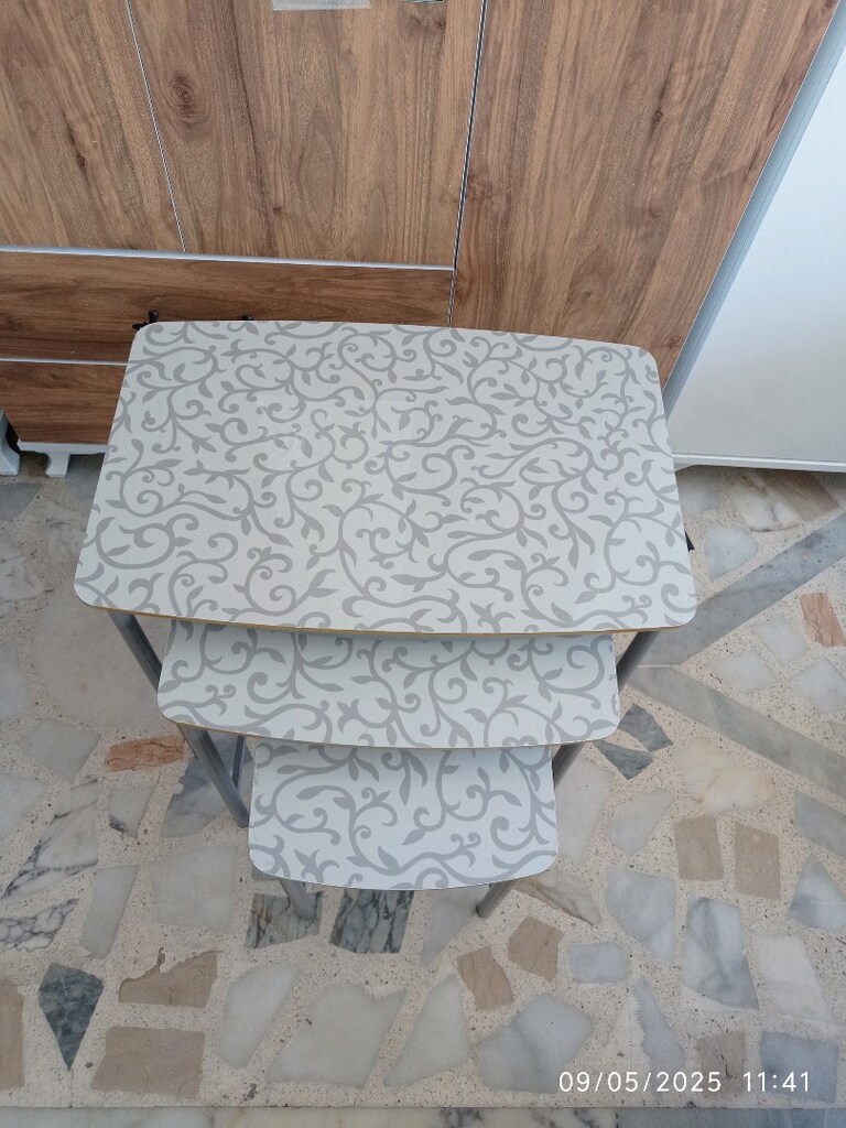 SIFIR MDF ÜÇLÜ SEHPA - 3