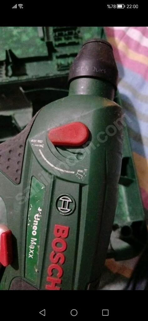Bosch uneo maxx darbeli şarjlı hilti vidalama - 5