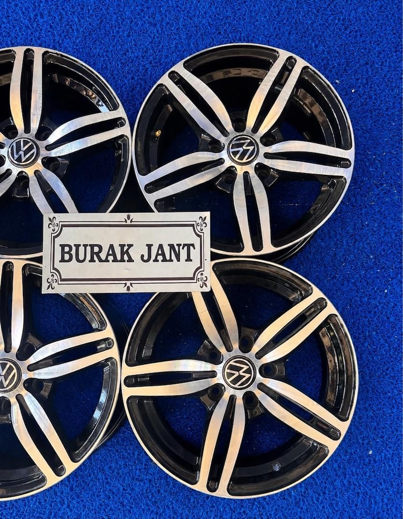 15 İNÇ 5x112 sıfır golf Jetta caddy leon Audi uyumlu - 3
