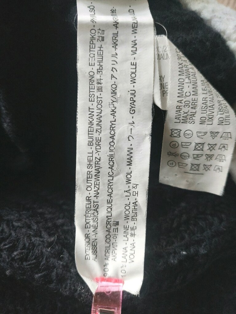 ZARA Çoban düğmeli Yünlü triko Hırka - 12