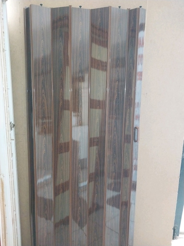 kapı akordion 2 adet en 85 cm 2.el temiz sağlam - 3