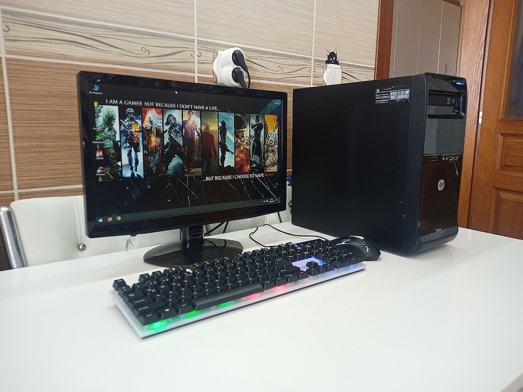 HP PRO i5 - 19inch GenişEkran LCD Monitör Bilgisayar Set - 2