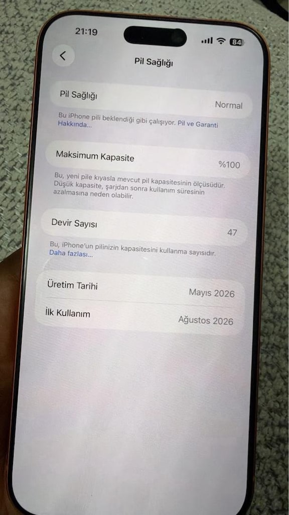 1 aylık faturalı garantili iphone 17 promax - 2