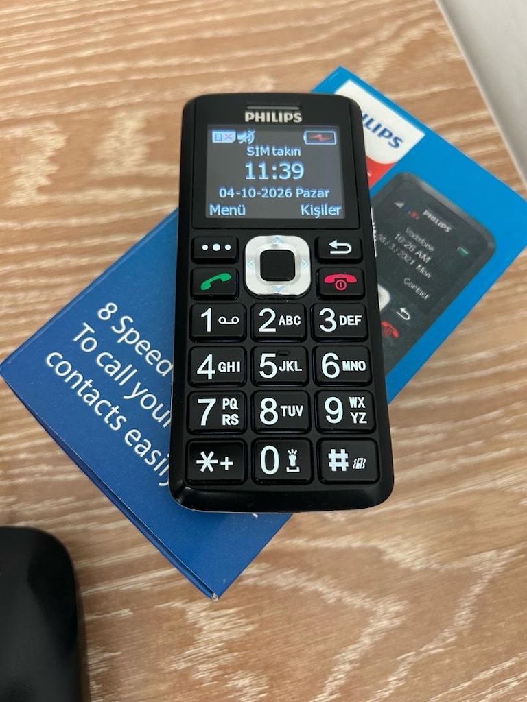 tuşlu philips telefon - 2