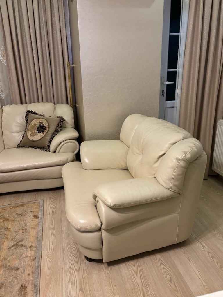 TEPE HOME ÖZEL YAPIM HAKİKİ DERİ KOMPLE SALON TAKIMI - 4