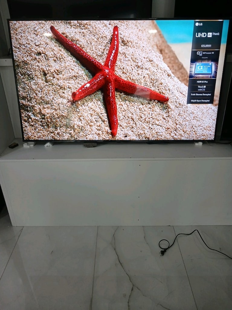 65 UR 91006LA LG 4K ULTRA HD YENİ SÜRÜM WEBOS SMART TV UYDU ALICILI - 5