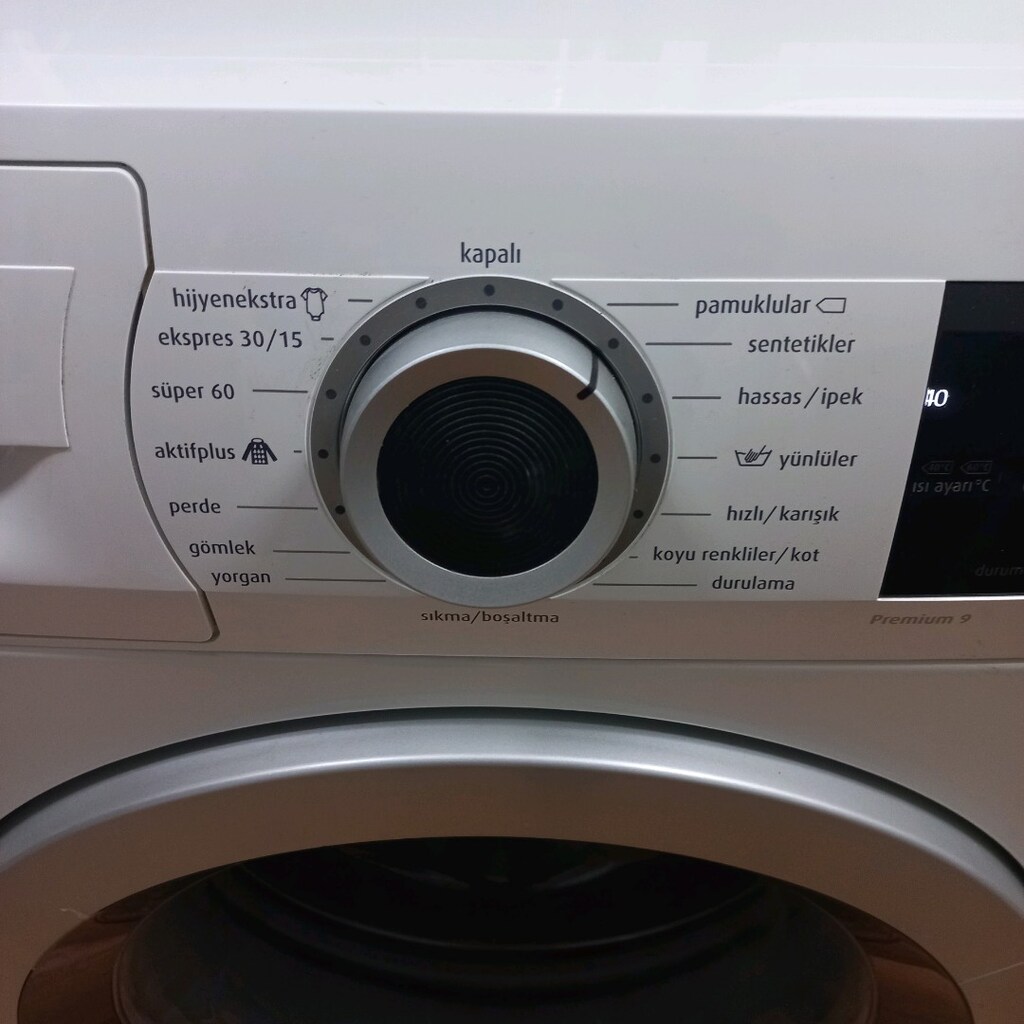Sıfırdan Farksız Yeni Model 9kg Profilo Çamaşır Makinesi! - 7