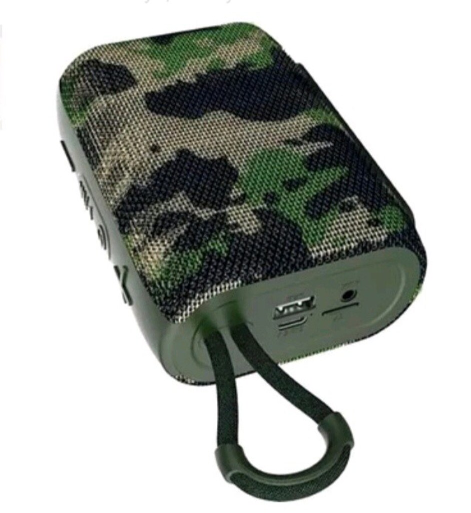 Bluetooth hoparlör ( Askeri kamuflaj desenli) - 3