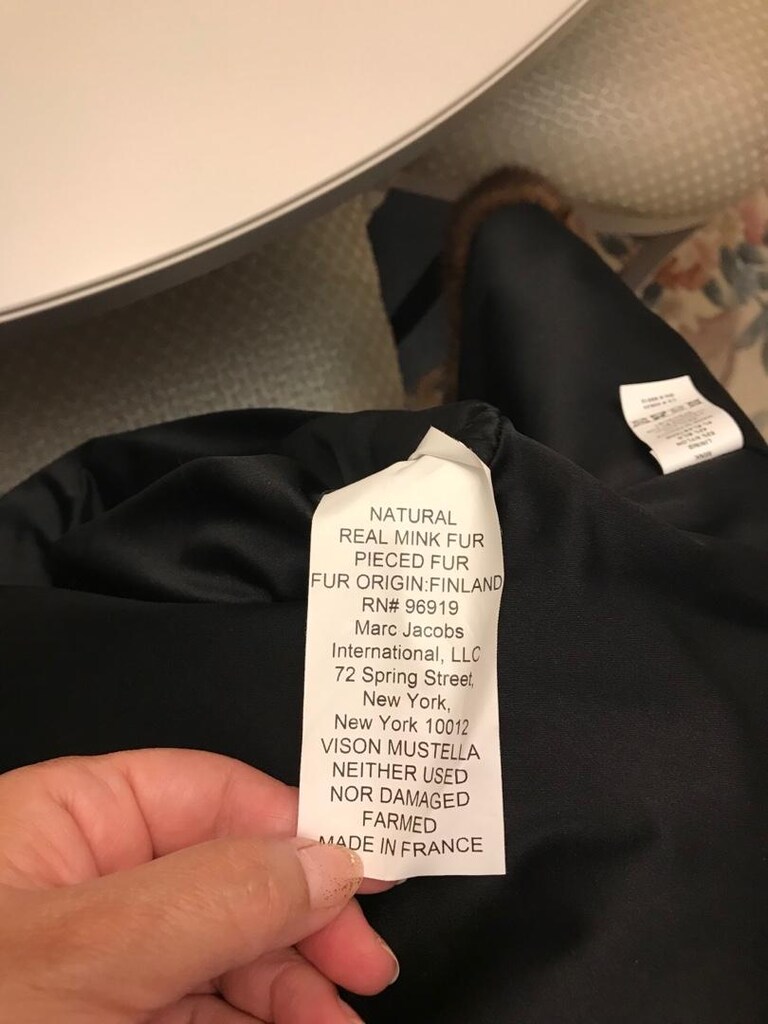 MARC JACOBS marka Vizon kürk - 2