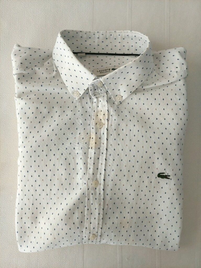 Lacoste erkek desenli elegant gömlek - 4