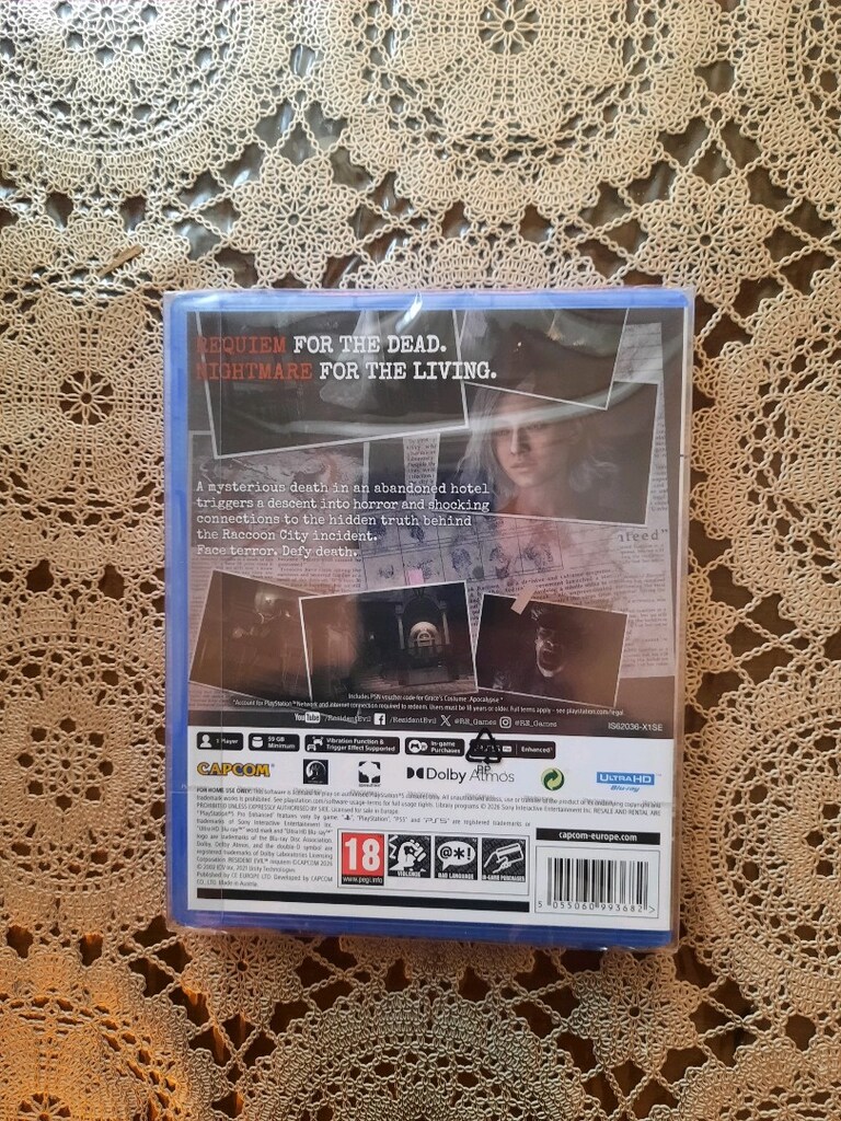 Resident evil requiem hologramli kapak - 2