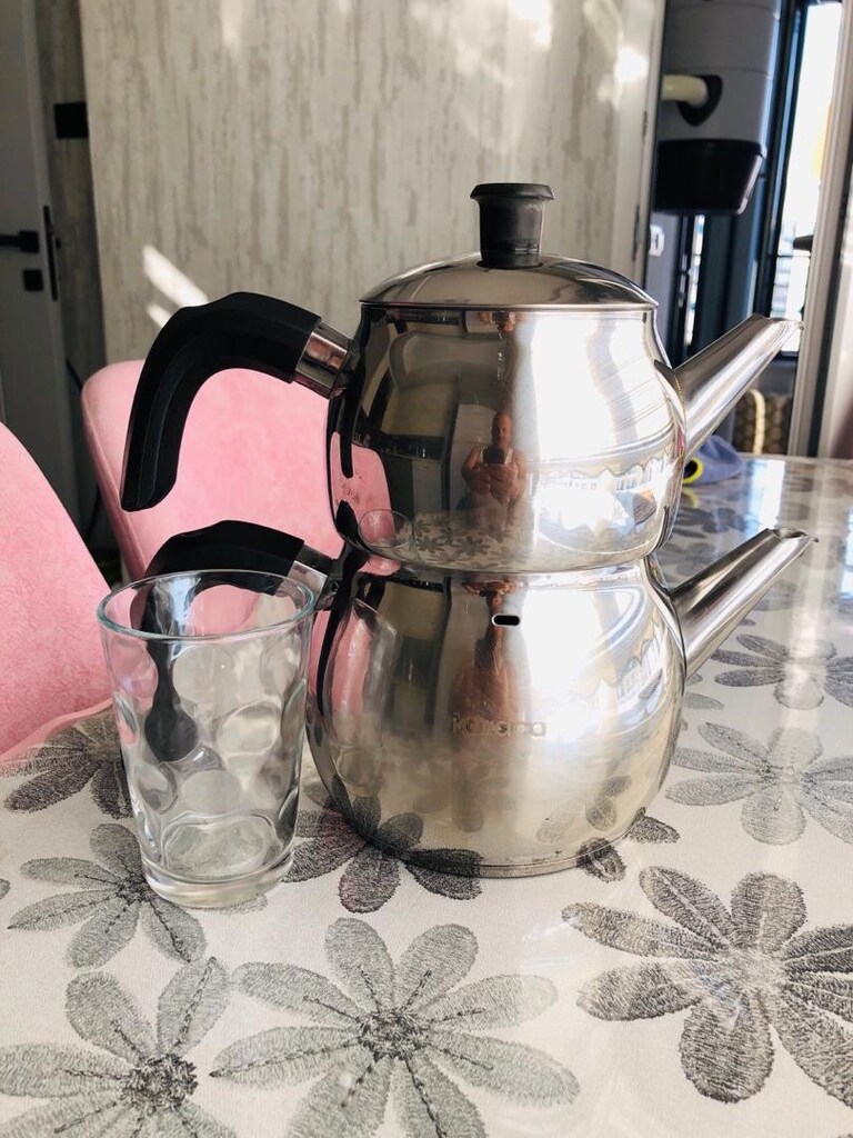 Çelik çaydanlık adrese teslim - 2