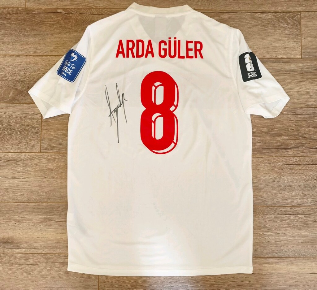 MİLLİ TAKIM İMZALI ARDA GÜLER FORMASI FİYAT SONDUR - 2