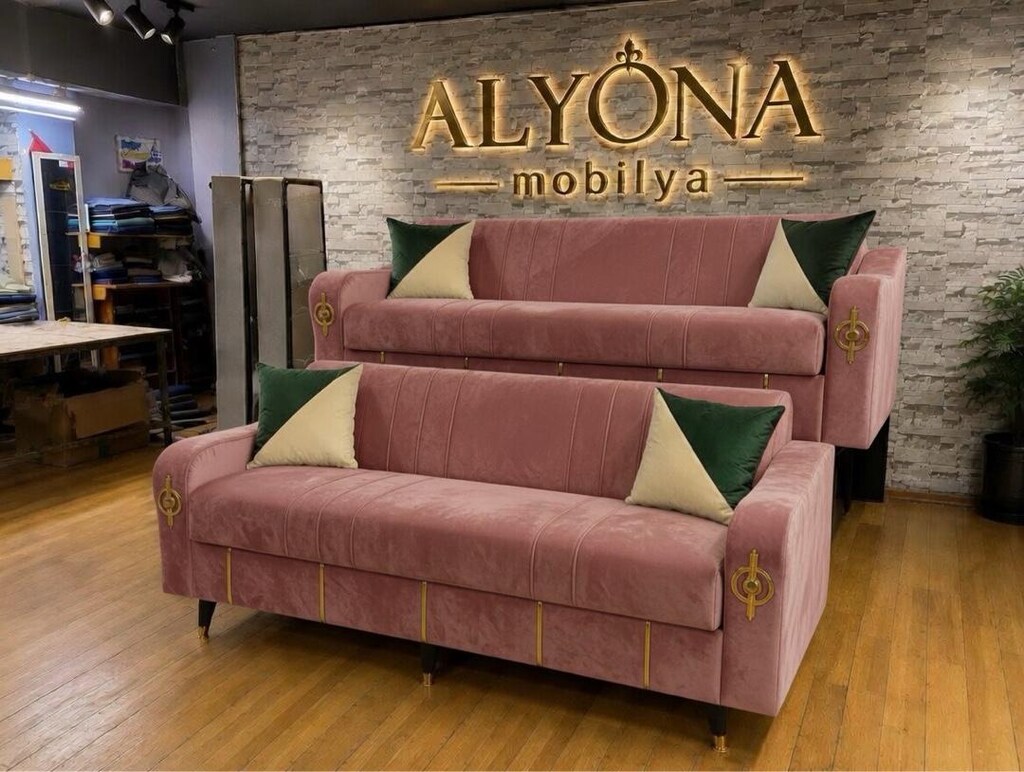 ALYONA MOBİLYA DAN YATAKLI BAZALI ÇEKYATLAR KAPIDA ÖDEME İSTANBUL - 3