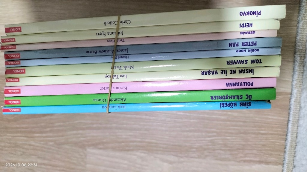 yeni hikaye kitabı seti 10 adet - 2