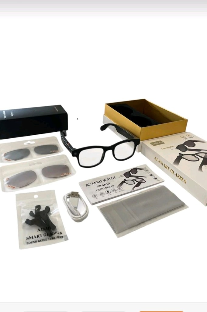 AI SMART GLASSES ChatGPT Akıllı Gözlük - Yapay Zeka Gözlük (AI), Kamer - 3