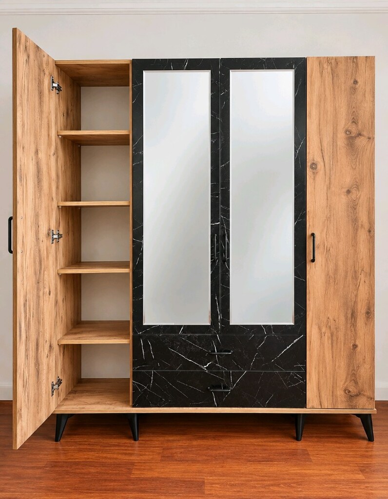 Gardrop Komidin Yatak Odası Takımı - 3