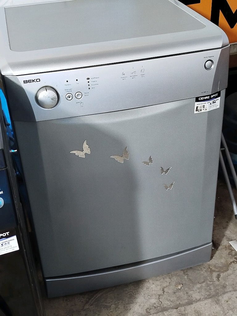BEKO 3 PROGRAM GRİ BULAŞIK MAKİNESİ İZMİR İÇİ 3 AY GARANTİMİZ VARDIR - 8