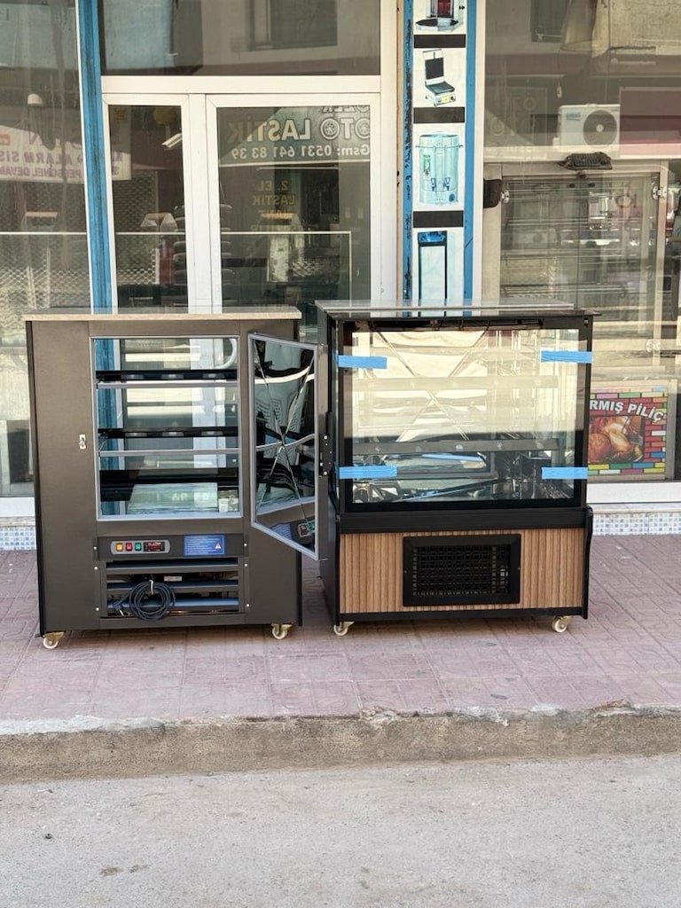 pasta dolabı vitrin dolabı tatlı dolabı kebap dolabı meze dolabı endüs - 16