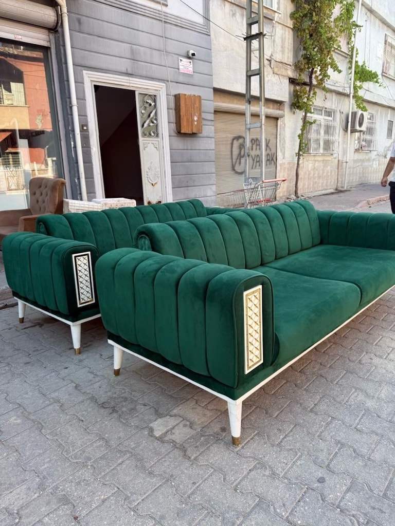 koltuk takımı 2adet 3lü eve teslim - 2