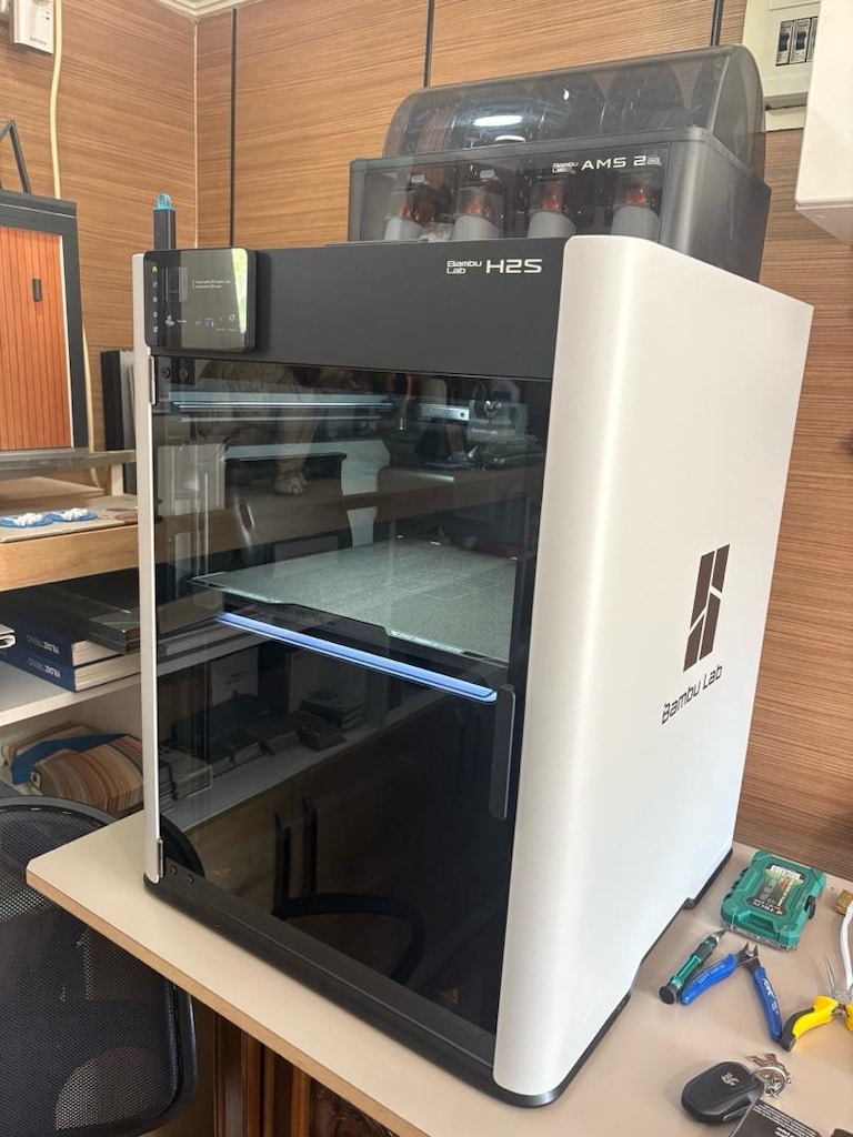 Bambu Lab H2S AMS Combo - Garantili / Az Kullanılmış + Filament - 3
