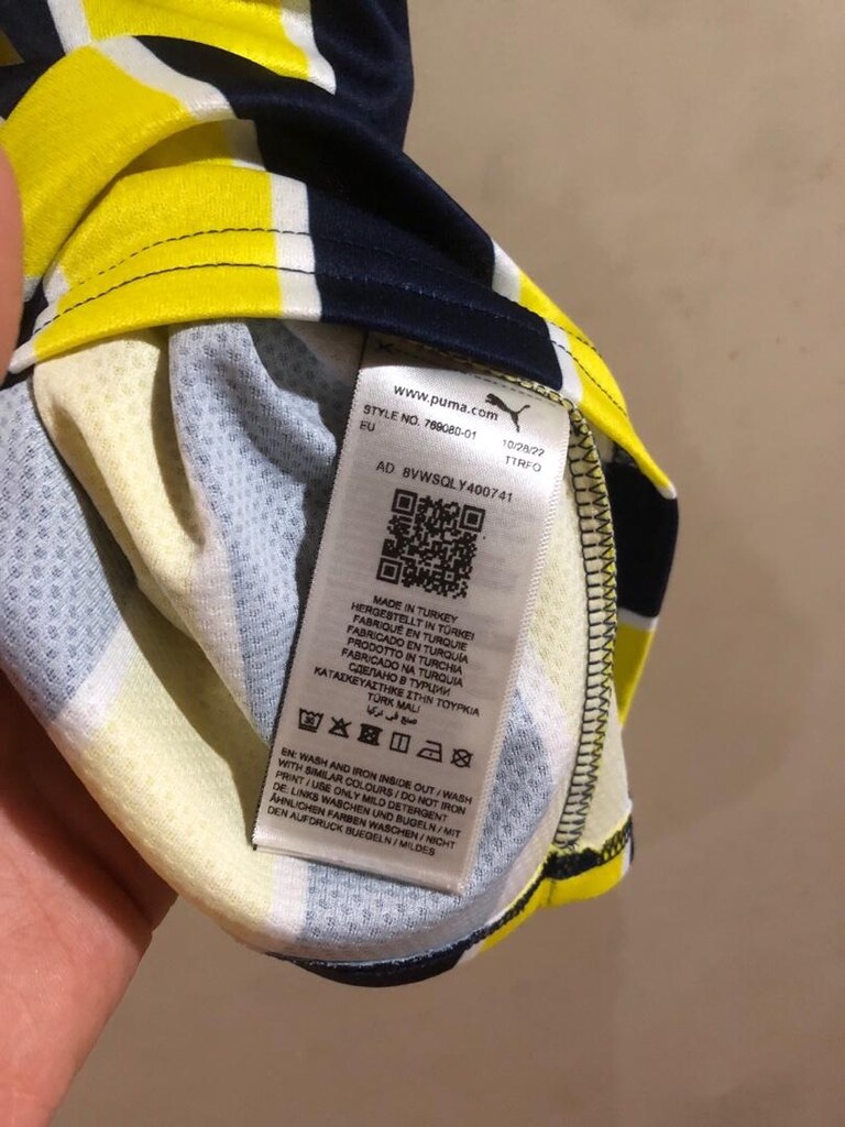 Fenerbahçe 22/23 Sezon Çubuklu Forma — görsel 3/3