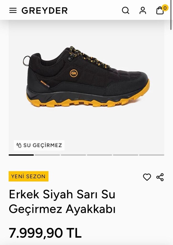 Greyder Su Geçirmez Ayakkabı - 4