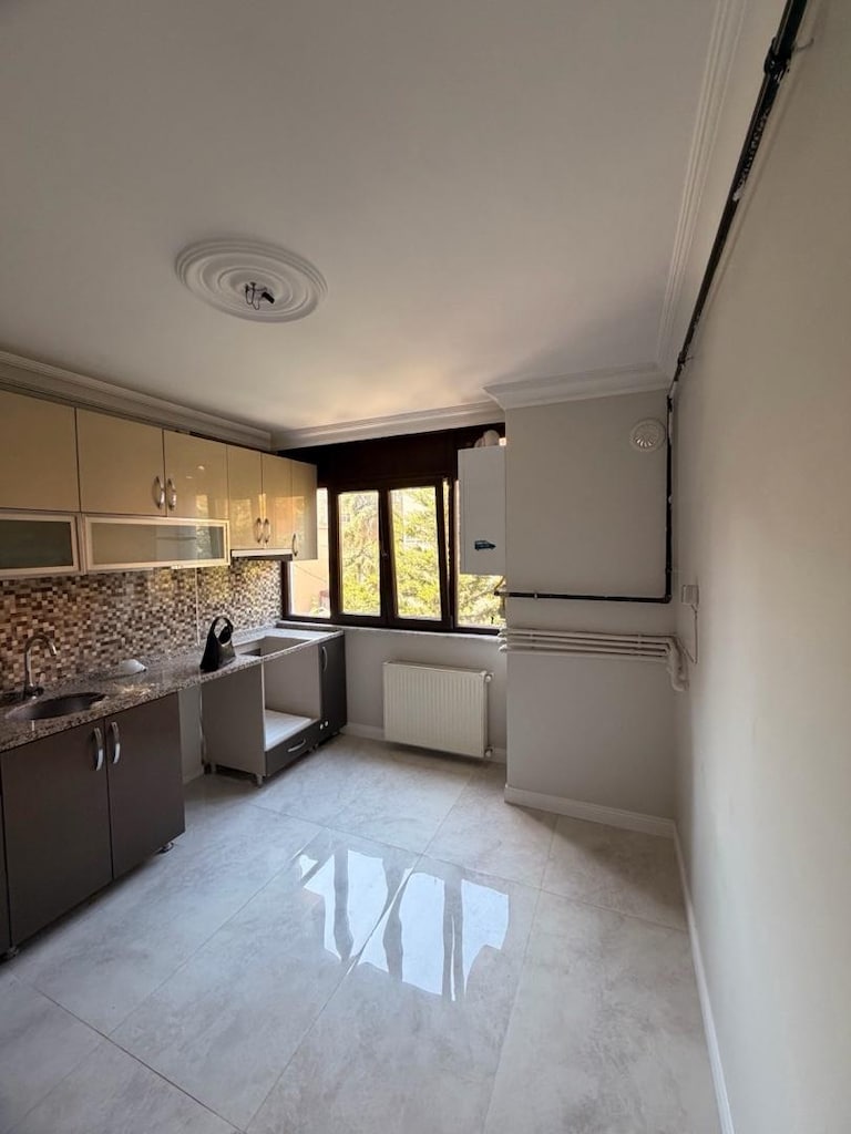 ACİL Çok Temiz Komple MDF Mutfak + Granit Tezgah - 2