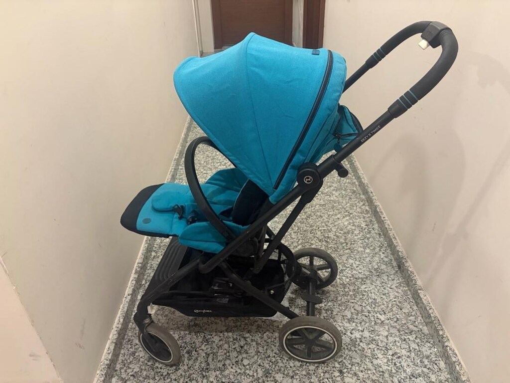 cybex easy twist 360 derece dönen bebek arabası acil - 5