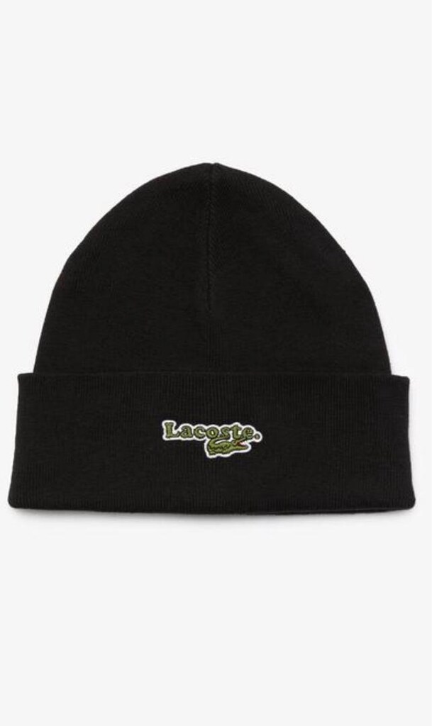 Orijinal lacoste bere siyah renk unisex sıfır etiketli - 4