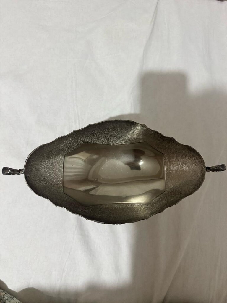 Vintage Gümüş Kaplama Gondol (40+yıllık) - 4