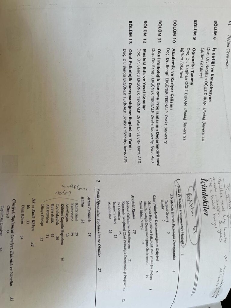 okullarda psikolojik danışma ve rehberlik - 2