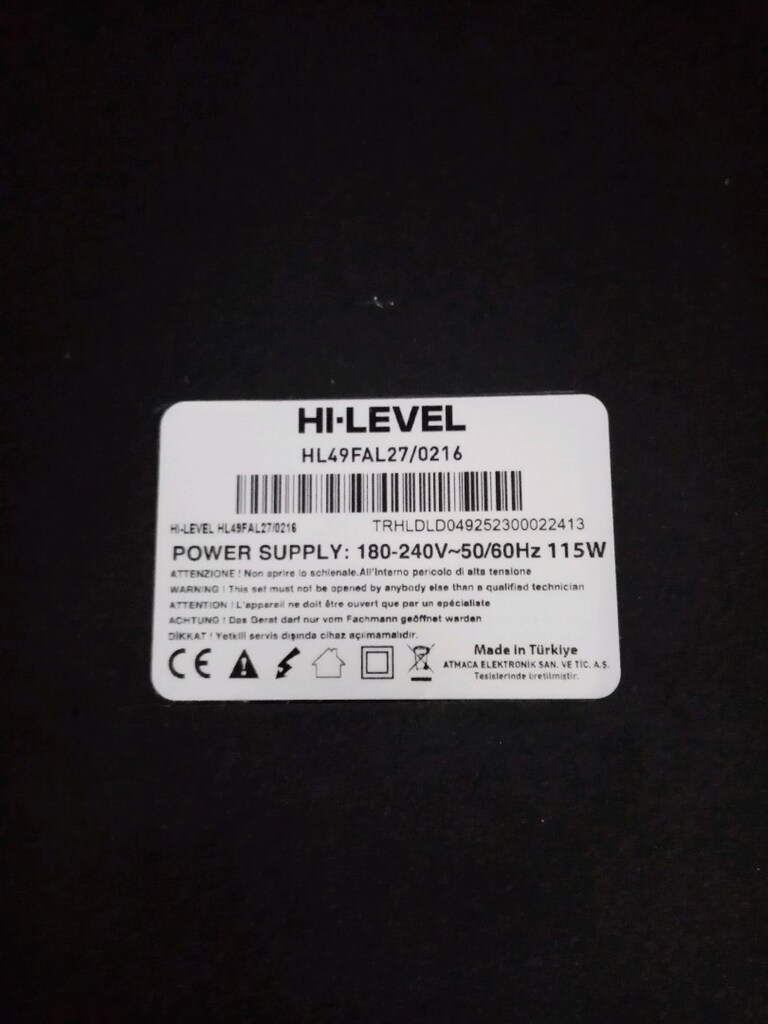 Hi level tv panel - 3