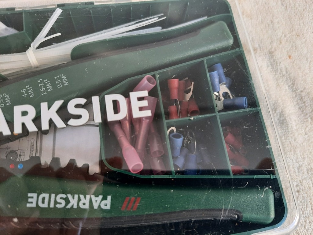 PARKSİDE TERMİNAL,PABUÇ SIKMA PENSESİ(GERMANY) 231 PARÇA - 4