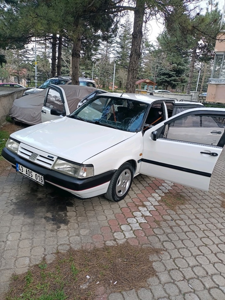 Beyaz Fiat Otomobil - 7