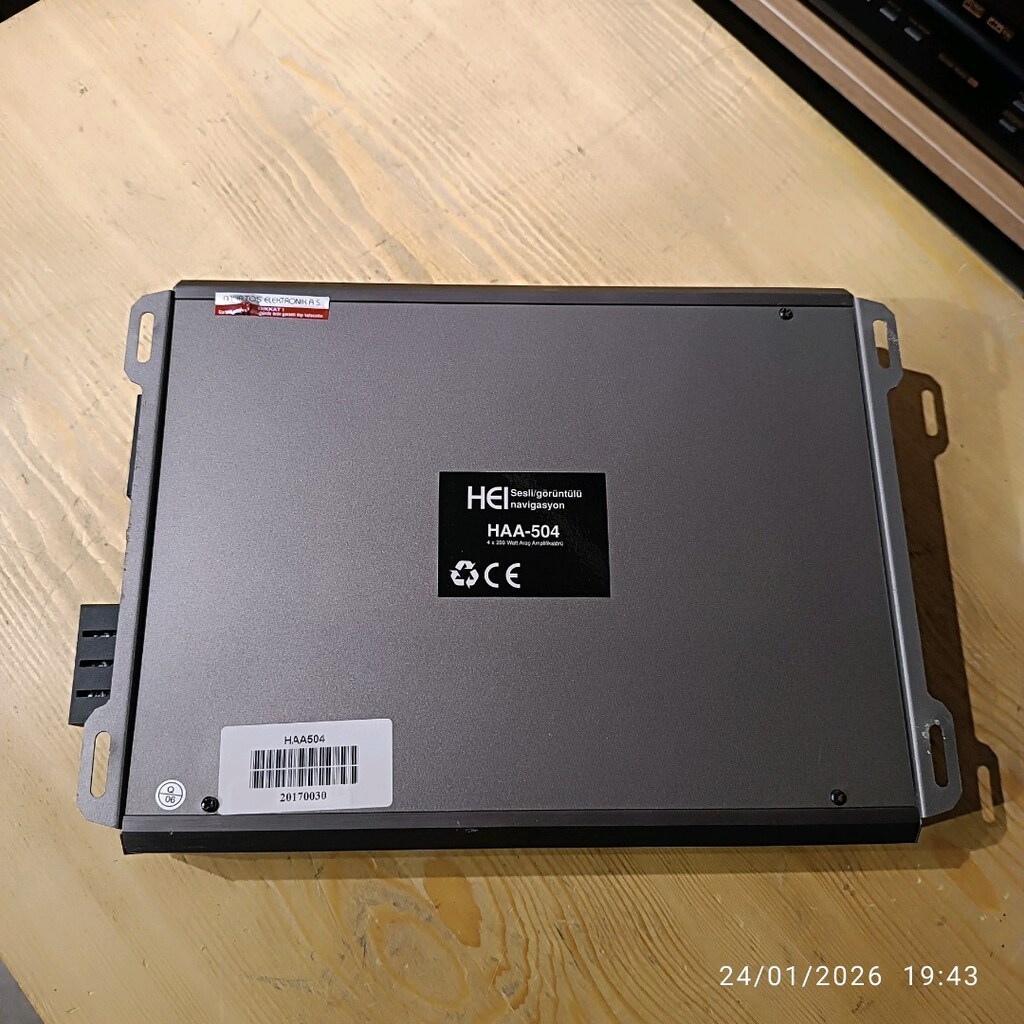 HEİ 4 KANAL OTO AMFI - 5