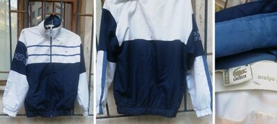 Lacoste mont sadece yıkanacak okadar m beden yani 38