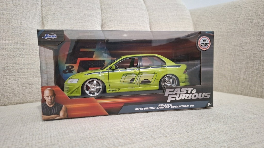 Jada 1:24 F&F Brian's Mitsubishi Lancer Evolution - 2