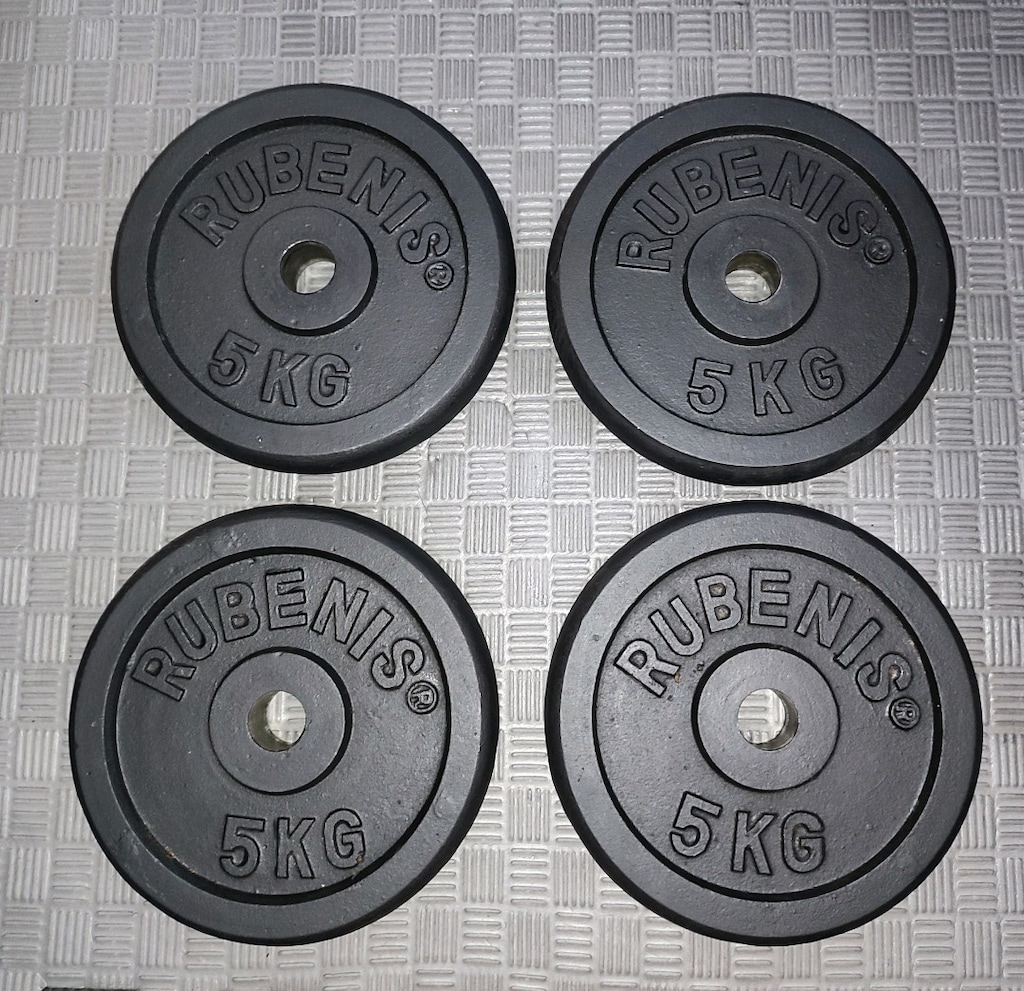 Rubenis 4x5 Kg Demir Döküm Ağırlık - 4