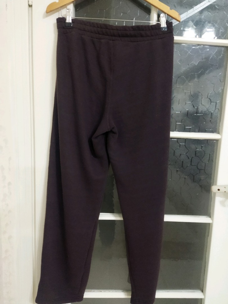 USPA Koyu mürdüm erkek alt eşofman - 9
