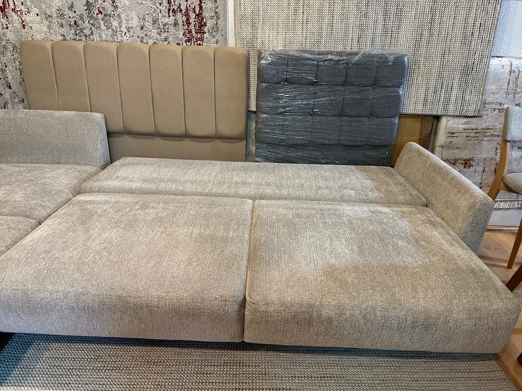 Sıfır.. 220x280 Sandikli Yatakli Armenda Köşe Koltuk Takimi - 6