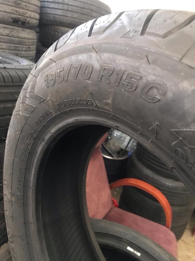 195/70r 15 C Ebat Sıfır Yaz Lastiği Ticari Avrupa - 4