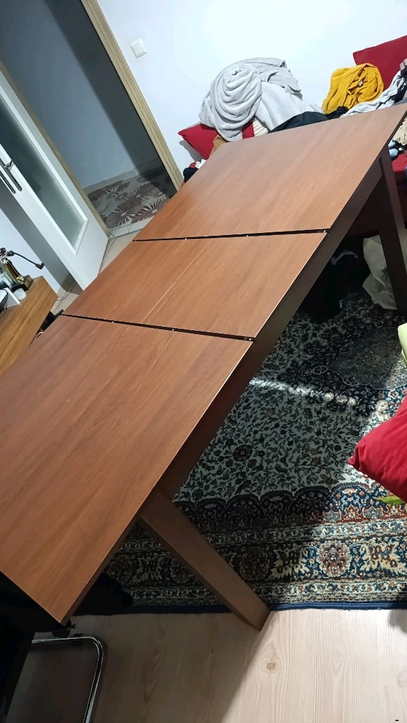 YEMEK MASASI TEPE MOBİLYANIN ÜRÜNÜ TEMİZ SORUNSUZ AÇILABİLİR - 2